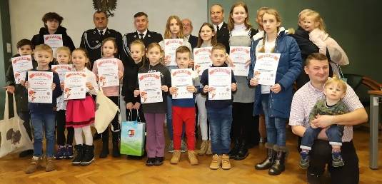 Etap powiatowy Ogólnopolskiego Konkursu Plastycznego pod hasłem „Zapobiegajmy Pożarom”